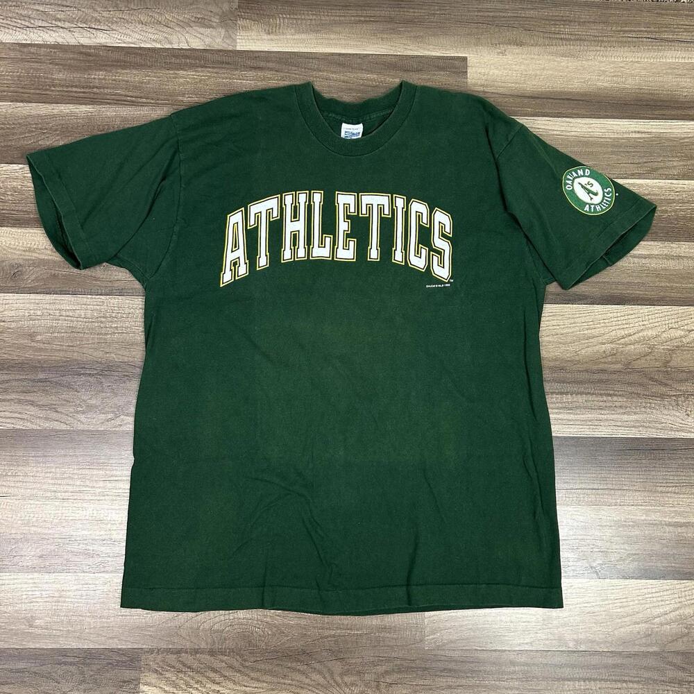 Vintage Oakland Athletics Salem Sportswear Faded Shirt Sz XL